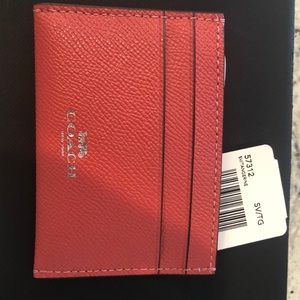 Coach card case